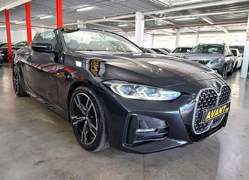 Usado BMW 420 Sport Line 190 CV (139 kW) 2022 Negro Descapotable