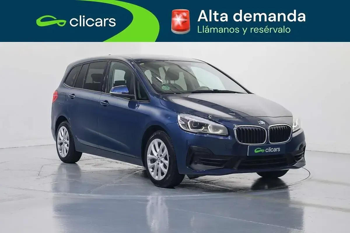 Usado BMW 218 Gran Tourer 140 CV (102 kW) 2020 Azul Monovolumen
