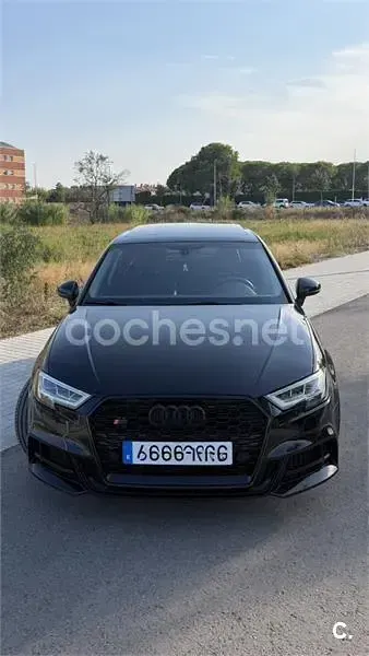 Usado Audi A3 Black Edition 310 CV (228 kW) 2018 Negro Berlina