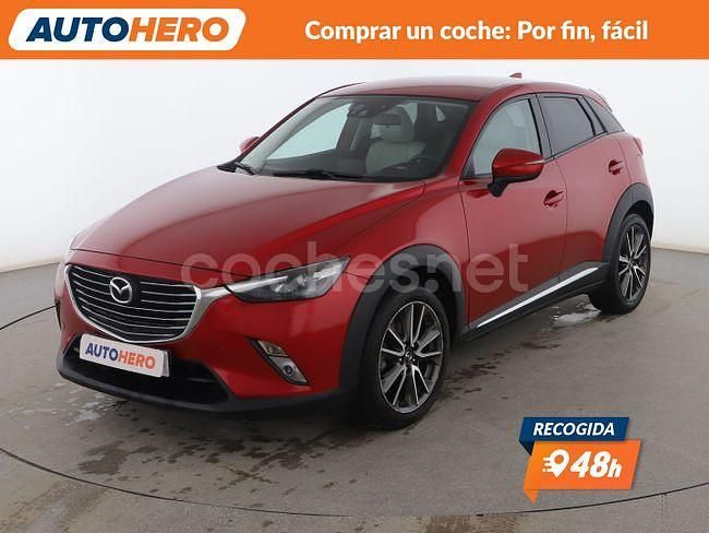 Rojo Usado 2016 Mazda CX-3 Luxury SUV | 14.199 € (Precio justo) - Imagen 1/3