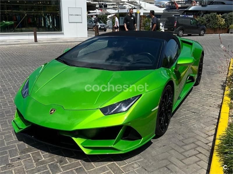 Usado Lamborghini Huracán 640 CV (470 kW) 2023 Verde Descapotable