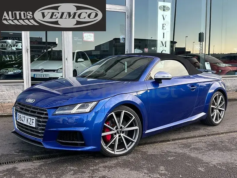 Usado Audi TT Roadster S-Line 310 CV (228 kW) 2017 Azul Descapotable
