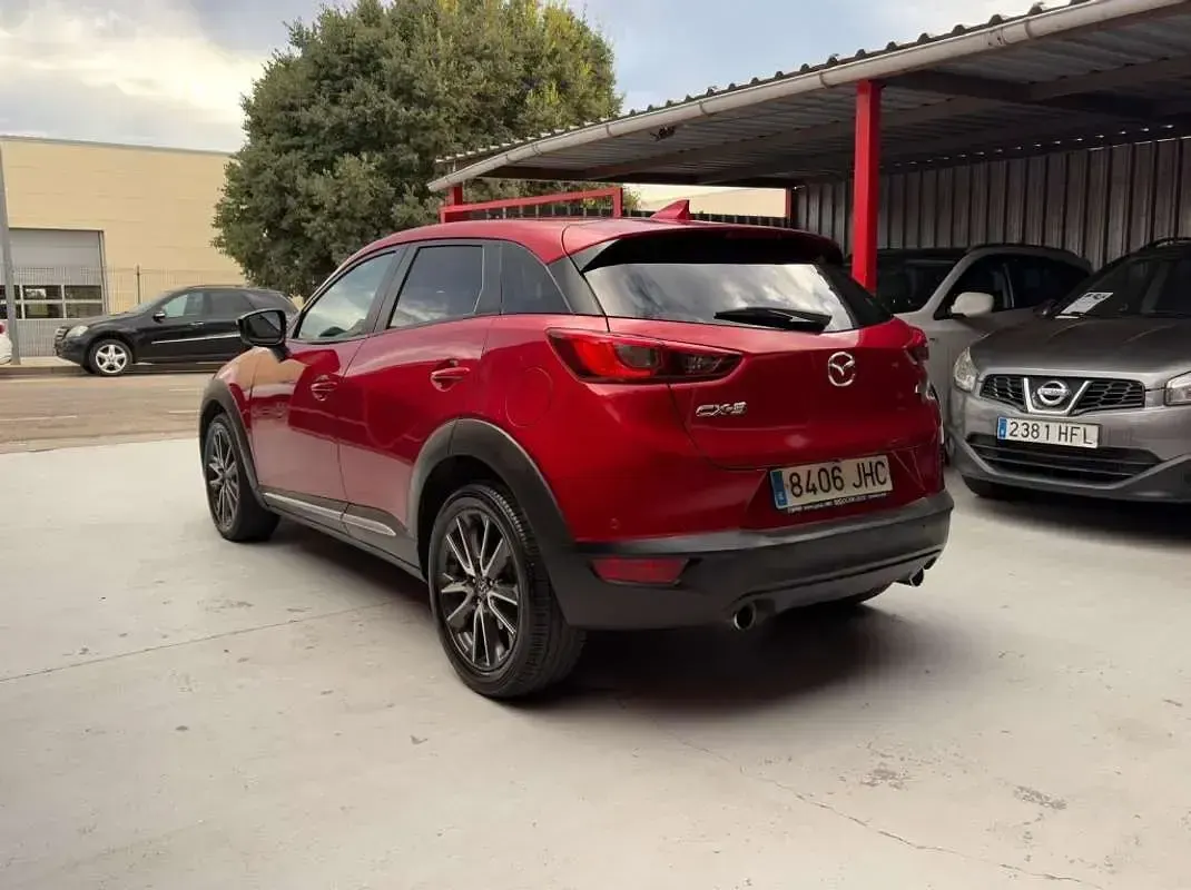 Usado Mazda CX-3 Style 105 CV (77 kW) 2015 Burdeos SUV