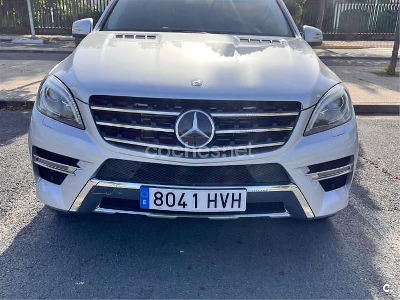 Usado Mercedes ML350 258 CV (189 kW) 2014 Gris / plata SUV
