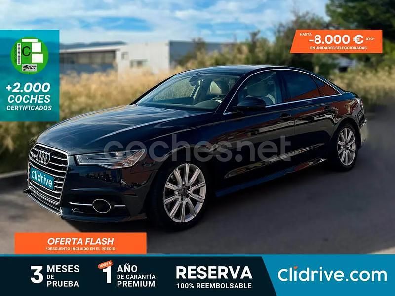 Negro Usado 2015 Audi A6 S-Line Berlina | 23.990 € - Imagen 1/3