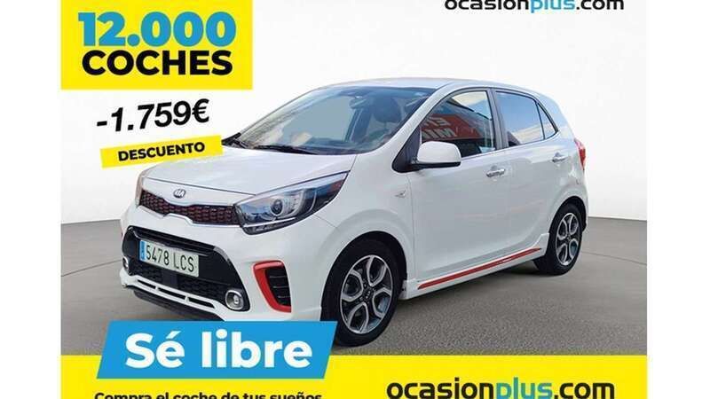 Blanco Usado 2019 Kia Picanto GT-Line Utilitario | 10.900 € (Precio justo) - Imagen 1/4