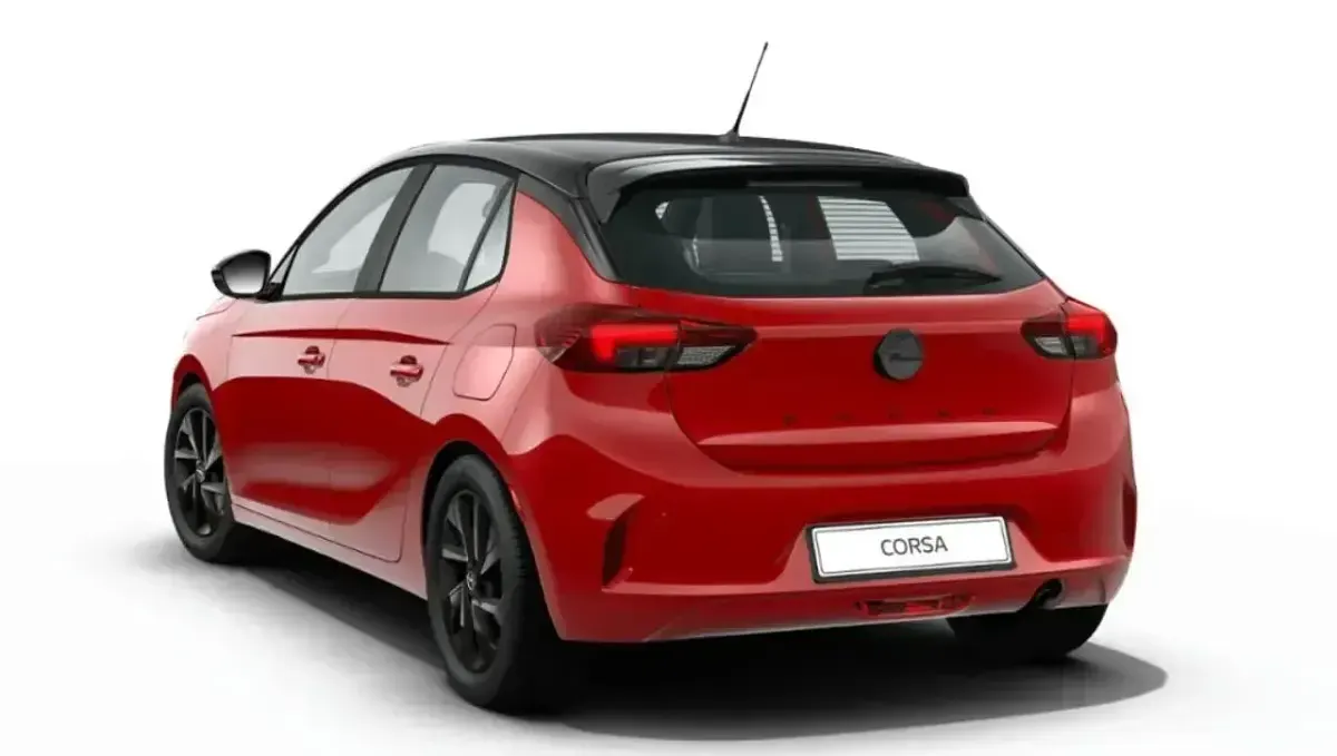 Nuevo Opel Corsa 100 CV (73 kW) 2026 Rojo Utilitario