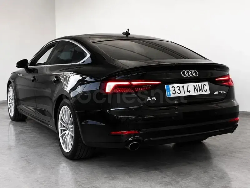 Usado Audi A5 Sportback Advanced Plus 170 CV (125 kW) 2018 Negro Utilitario