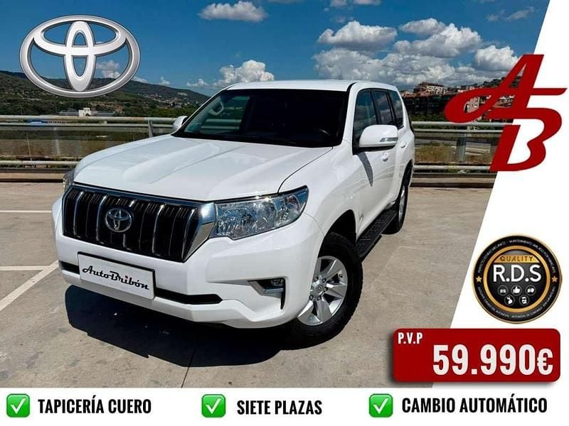 Blanco Usado 2022 Toyota Land Cruiser SUV | 59.990 € (Precio justo) - Imagen 1/4