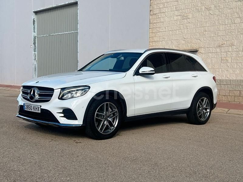 Usado Mercedes GLC220 170 CV (125 kW) 2018 Blanco SUV