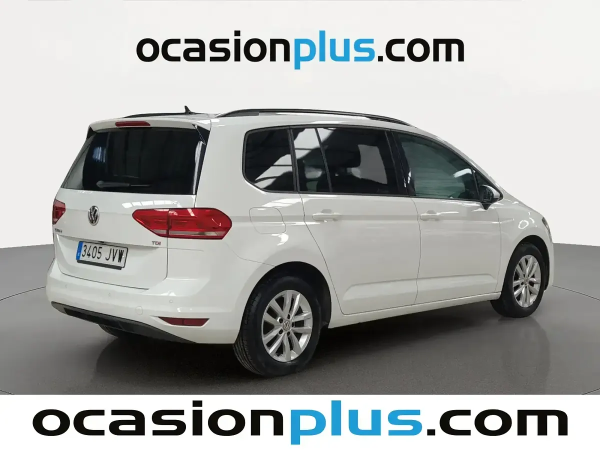 Usado VW Touran Advance 116 CV (85 kW) 2016 Blanco Monovolumen