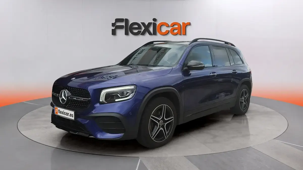 Usado Mercedes GLB200 150 CV (110 kW) 2020 Azul SUV