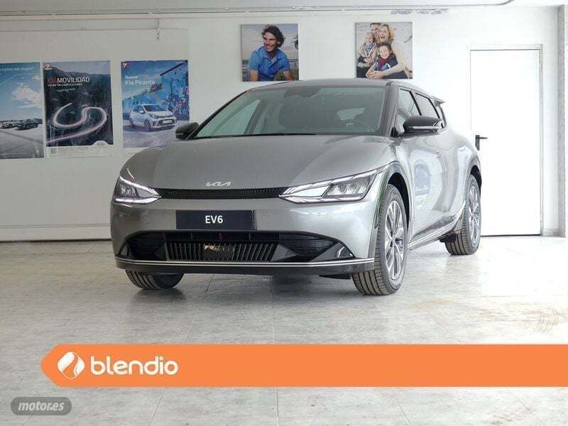 Gris Usado 2023 Kia EV6 2 SUV | 44.690 € (Caro) - Imagen 1/4