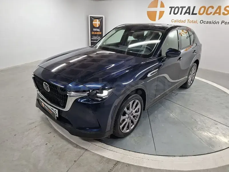 Usado Mazda CX-60 Exclusive-Line 327 CV (240 kW) 2023 Azul SUV