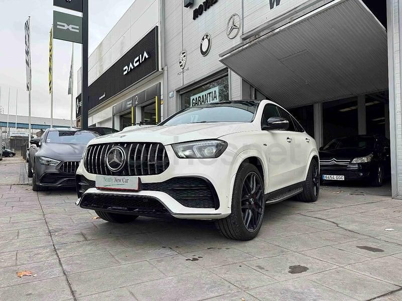 Usado Mercedes GLE53 AMG 435 CV (319 kW) 2021 Blanco Coupe