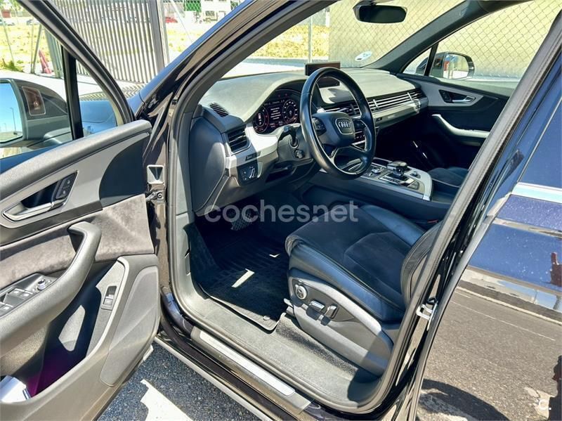 Usado Audi Q7 Design 272 CV (200 kW) 2017 Negro SUV