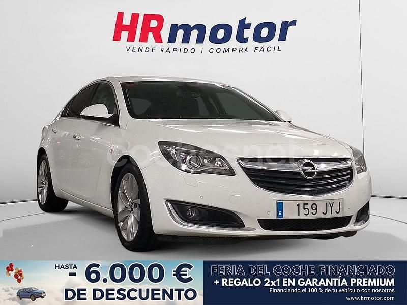 Blanco Usado 2017 Opel Insignia Eco Berlina | 11.490 € (Precio justo) - Imagen 1/4