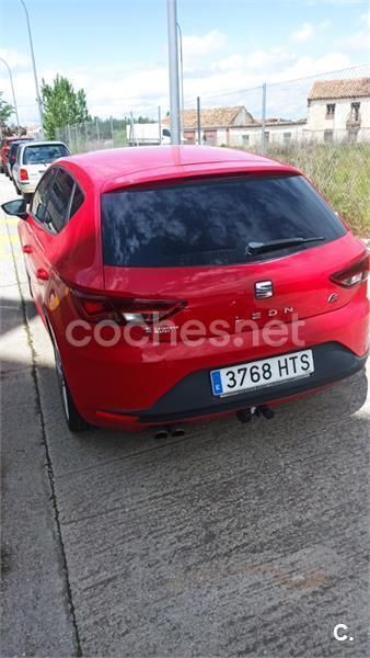 Rojo Usado 2013 Seat Leon FR Berlina | 9250 € (Buen precio) - Imagen 1/4