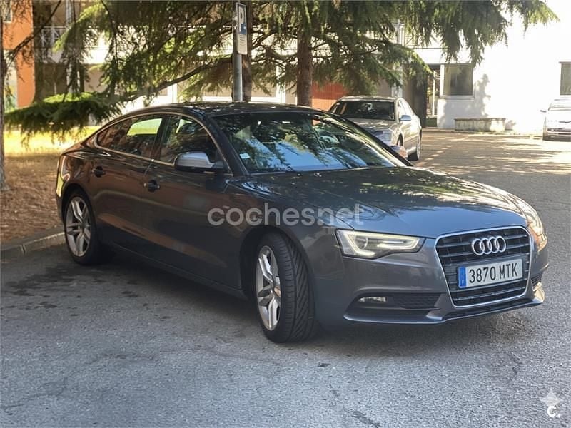 Usado Audi A5 Sportback 177 CV (130 kW) 2012 Gris / plata Utilitario
