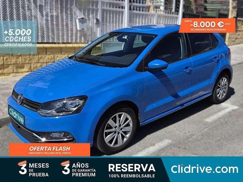 Usado VW Polo Advance 90 HP (66 kW) 2016 Azul Citadino