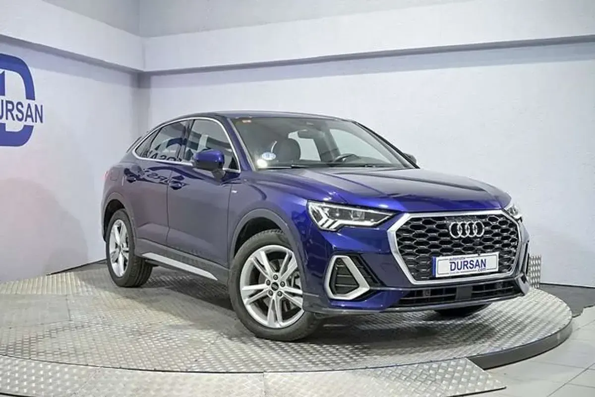 Usado Audi Q3 S-Line 245 CV (180 kW) 2022 Azul SUV