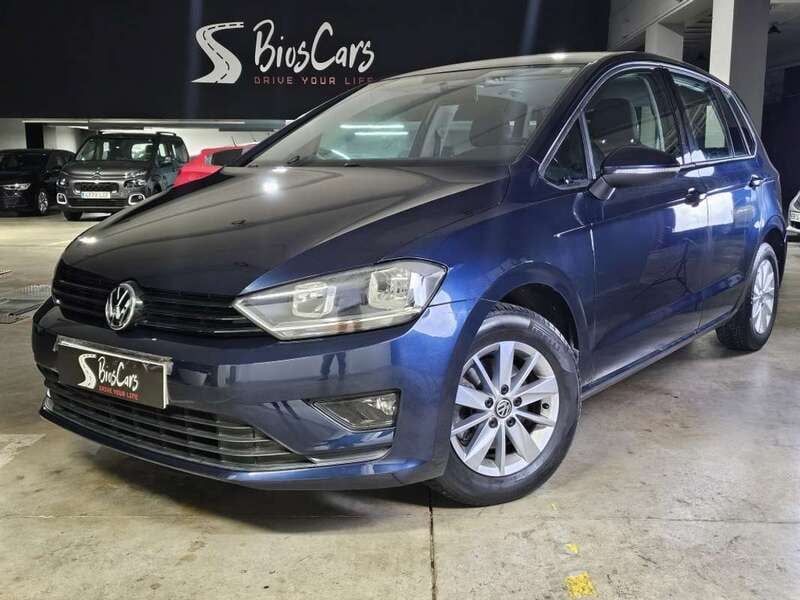 Usado VW Golf Sportsvan Advance 110 CV (80 kW) 2015 Azul Monovolumen