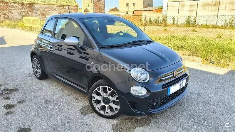 Usado Fiat 500 Rockstar 69 CV (50 kW) 2020 Negro Berlina