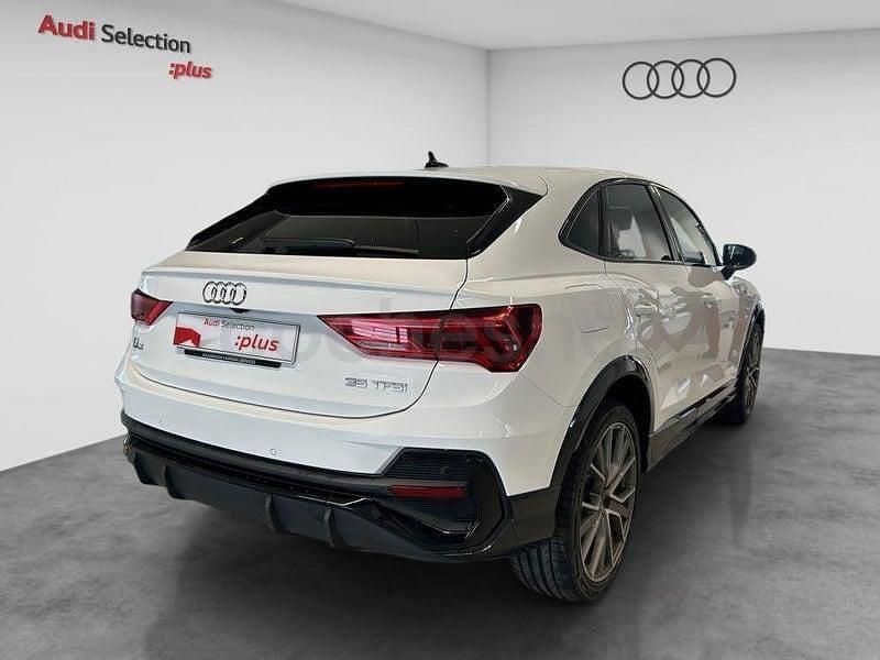 Usado Audi Q3 Sportback 150 CV (110 kW) 2021 Blanco SUV