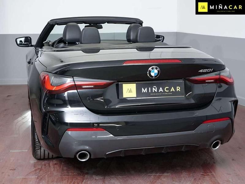 Usado BMW 420 184 CV (135 kW) 2022 Negro Descapotable