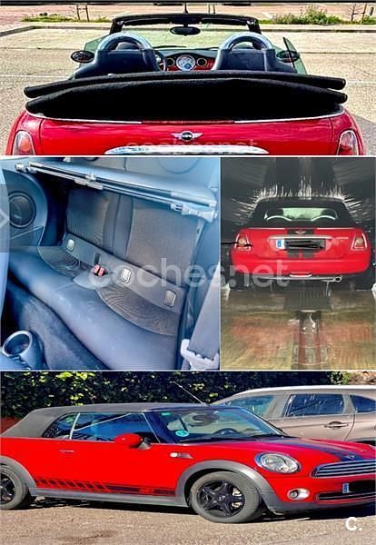 Usado Mini Cooper Cabriolet 116 CV (85 kW) 2009 Rojo Descapotable