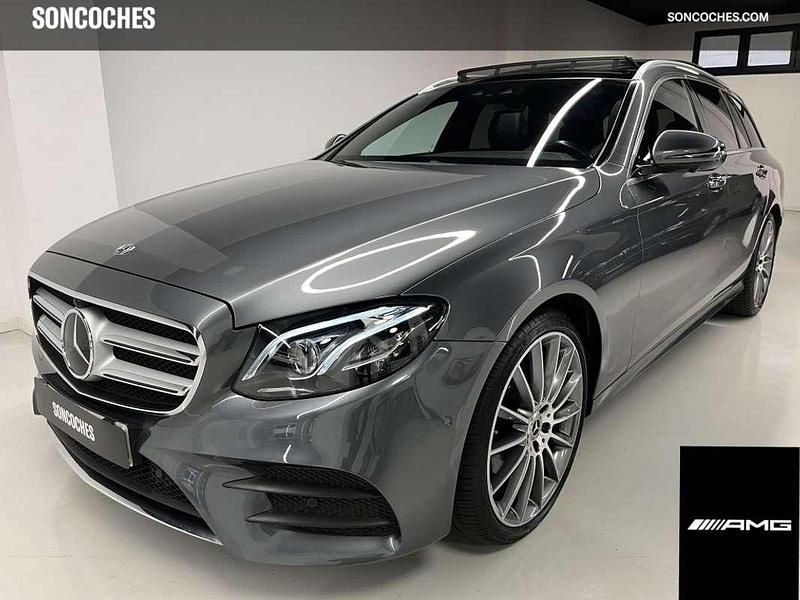 Gris Usado 2019 Mercedes E400 Familiar | 41.890 € (Precio justo) - Imagen 1/4