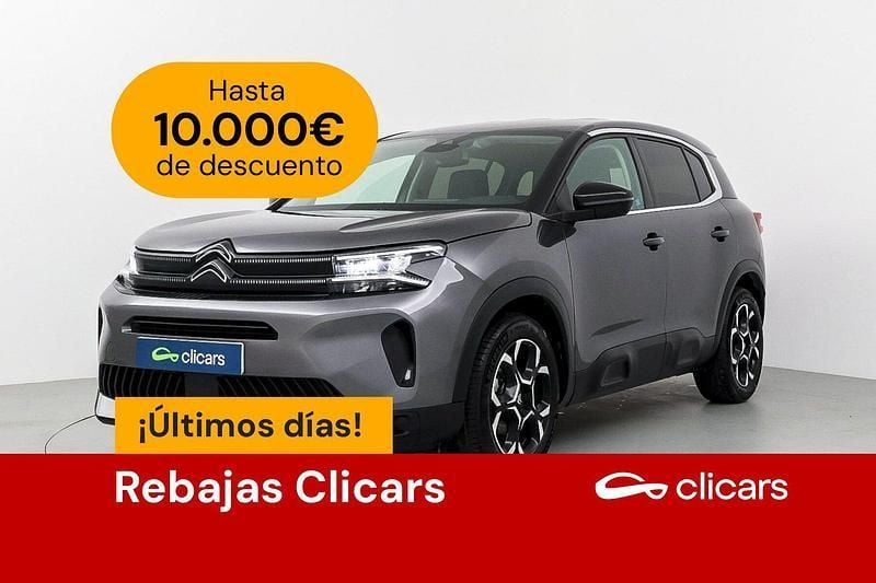 Gris Usado 2024 Citroën C5 Aircross SUV | 23.990 € (Precio justo) - Imagen 1/4