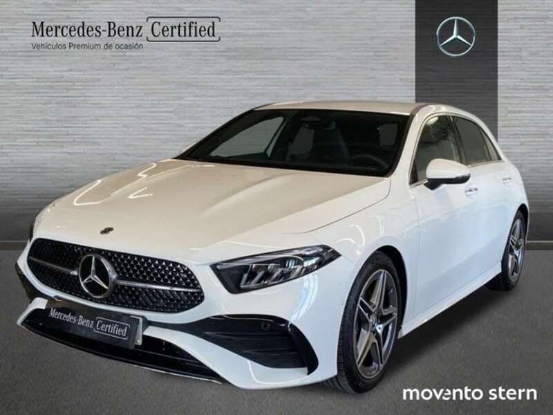 Blanco polar Nuevo 2024 Mercedes A200 AMG line Utilitario | 36.300 € (Precio justo) - Imagen 1/4
