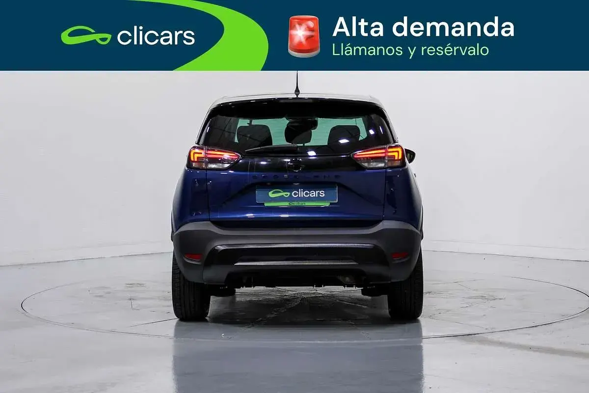 Usado Opel Crossland GS Line 110 CV (80 kW) 2022 Azul SUV