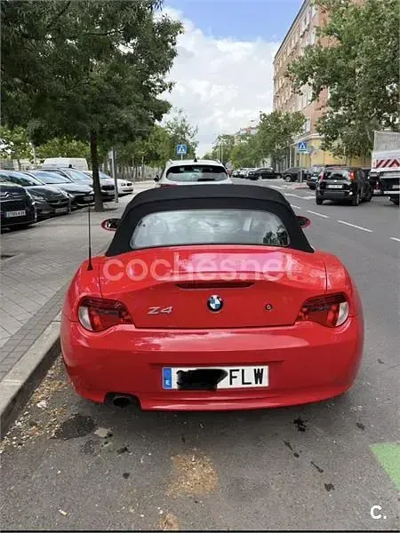 Usado BMW Z4 150 CV (110 kW) 2007 Rojo Descapotable