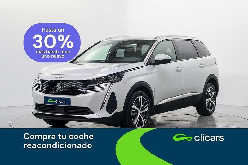 Blanco Usado 2021 Peugeot 5008 Allure Monovolumen | 18.590 € (Super precio) - Imagen 1/4