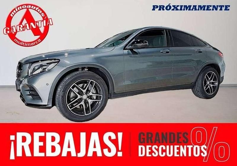 Usado Mercedes GLC250 AMG line 204 CV (150 kW) 2018 Gris SUV