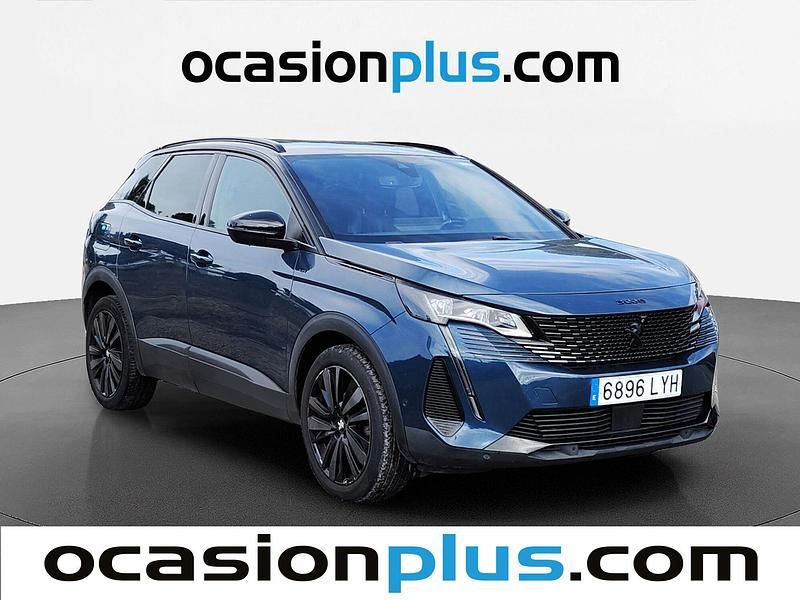 Usado Peugeot 3008 GT 130 CV (95 kW) 2022 Azul SUV