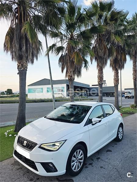 Brugt Seat Ibiza Style 95 HK (69 kW) 2022 Hvid Hatchback