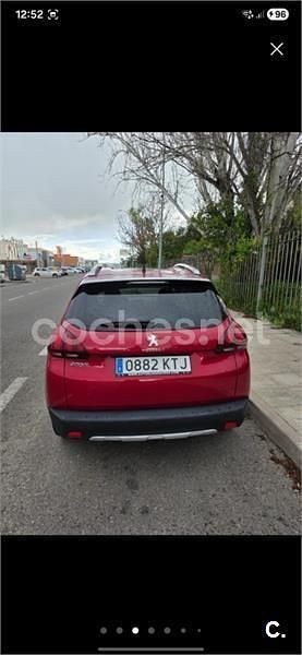 Usado Peugeot 2008 Allure 130 CV (95 kW) 2019 Granate SUV