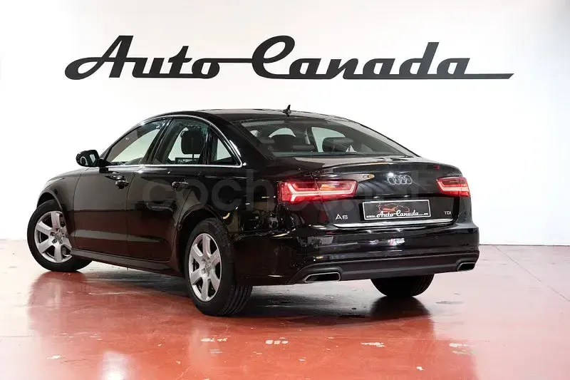 Usado Audi A6 Premium 218 CV (160 kW) 2018 Negro Berlina