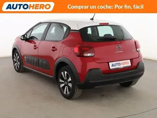 Usado Citroën C3 Feel 102 CV (75 kW) 2019 Rojo Utilitario