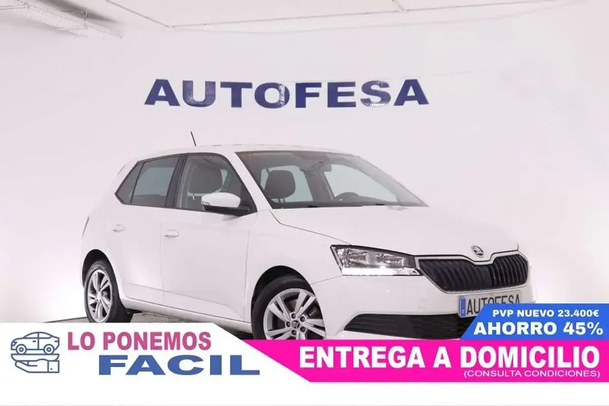Usado Skoda Fabia 95 CV (69 kW) 2021 Blanco Utilitario