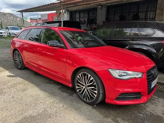 Usado Audi A6 Competition 326 CV (239 kW) 2016 Rojo Familiar