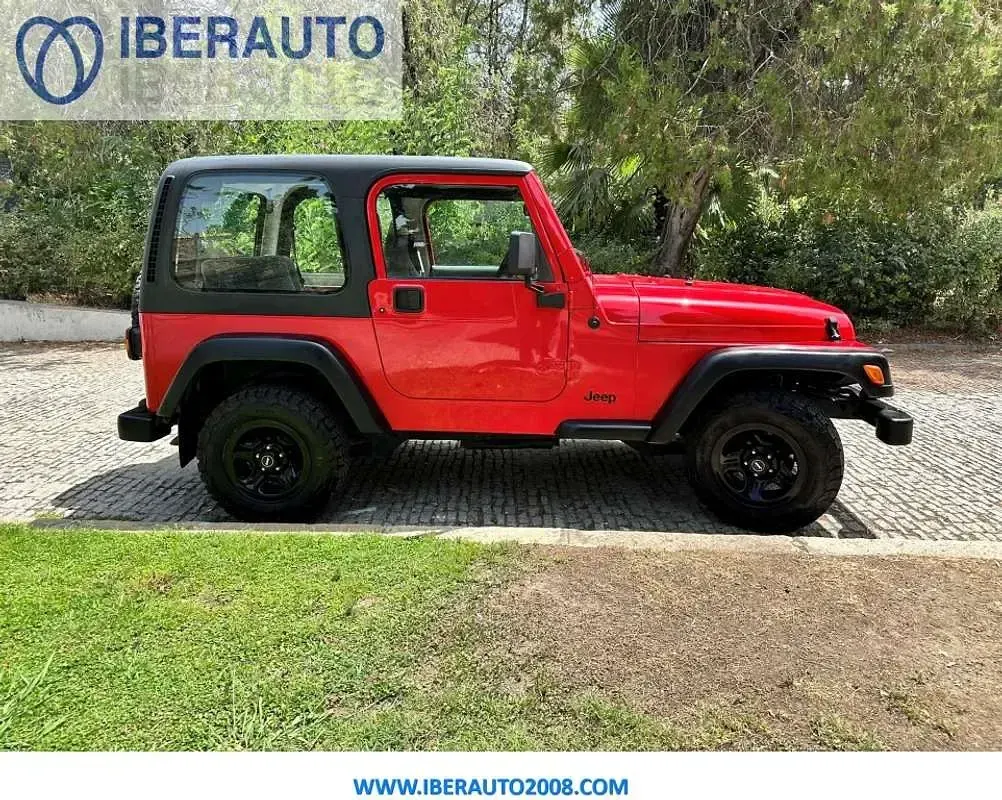 Usado Jeep Wrangler 121 CV (88 kW) 1997 Rojo SUV