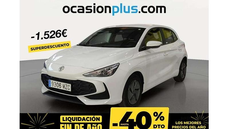 Blanco Usado 2025 MG MG3 Utilitario | 15.264 € (Super precio) - Imagen 1/4
