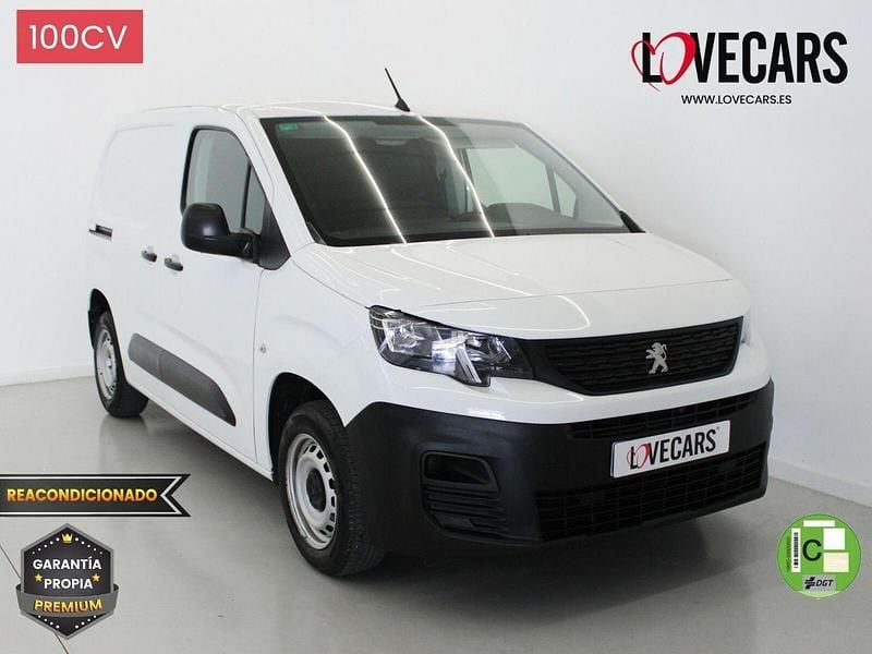 Blanco Usado 2021 Peugeot Partner S Monovolumen | 7990 € (Super precio) - Imagen 1/3