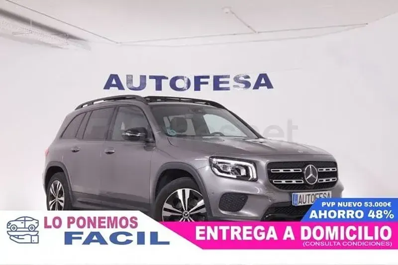 Usado Mercedes GLB200 163 CV (119 kW) 2022 Gris / plata SUV