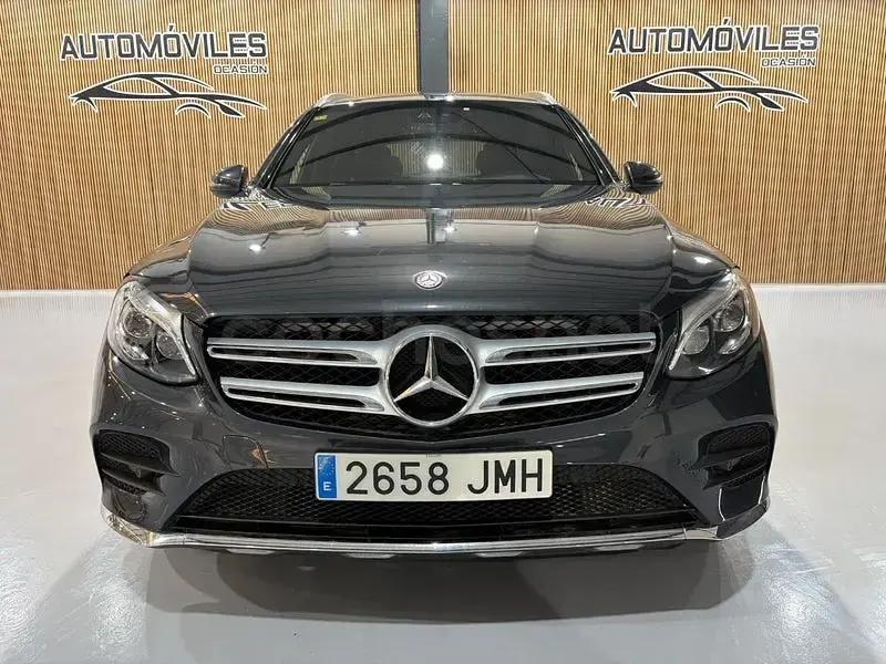 Usado Mercedes GLC220 170 CV (125 kW) 2017 Gris / plata SUV