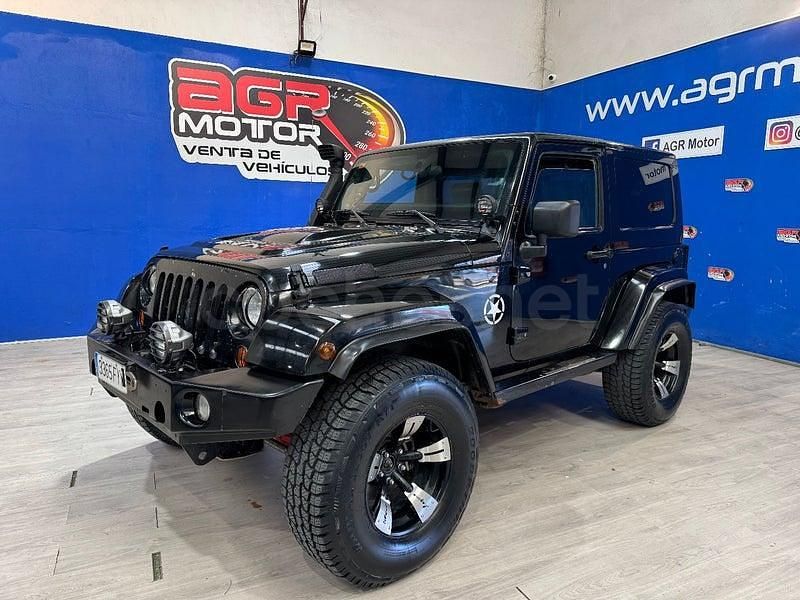 Usado Jeep Wrangler Sahara 177 CV (130 kW) 2008 Negro SUV